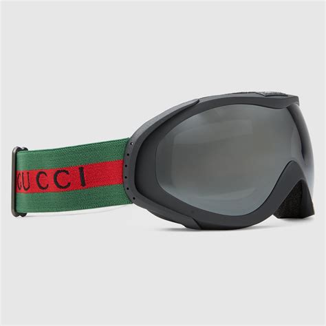 gucci snow goggles.